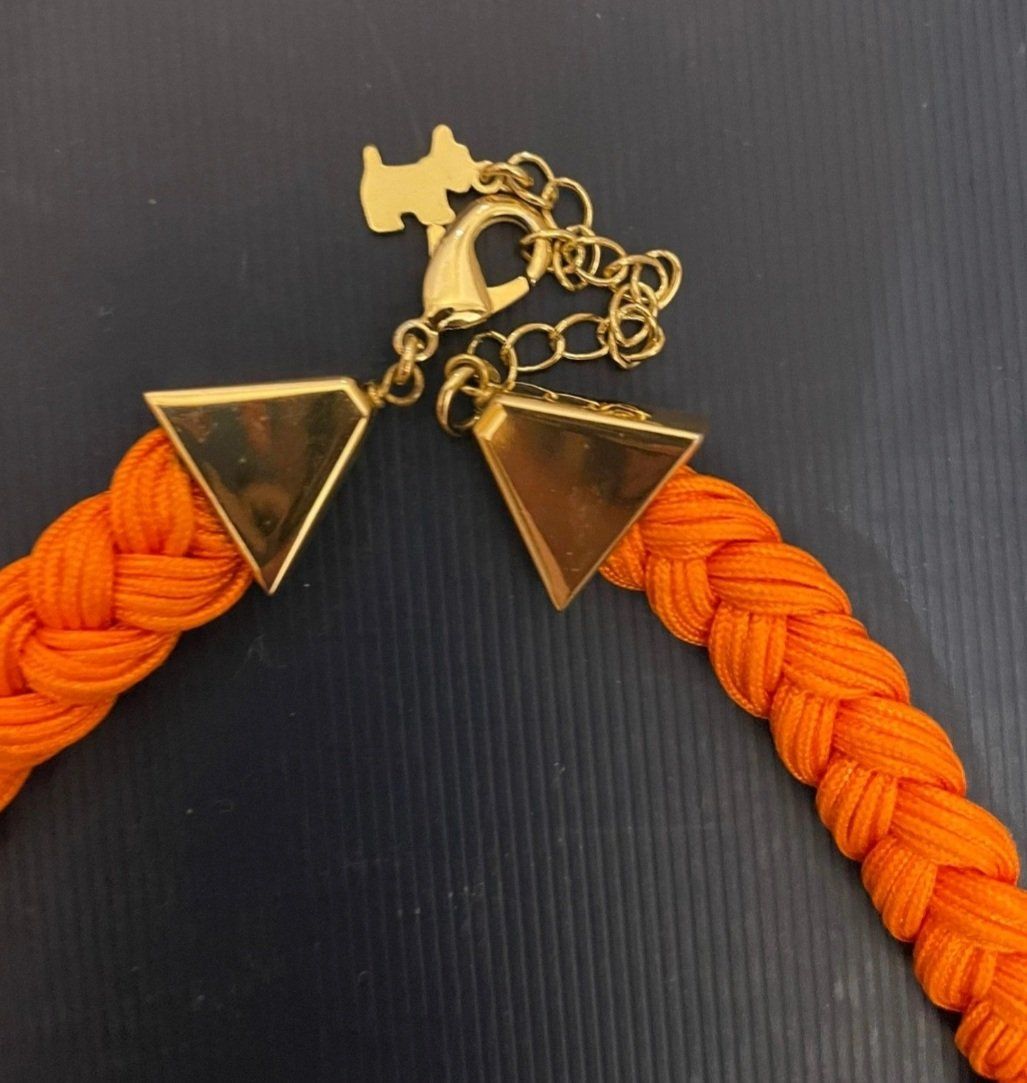 Catenine: Collier orange et or tendance Agatha – Usato da Genève venduto da a_t_g5kq 1
