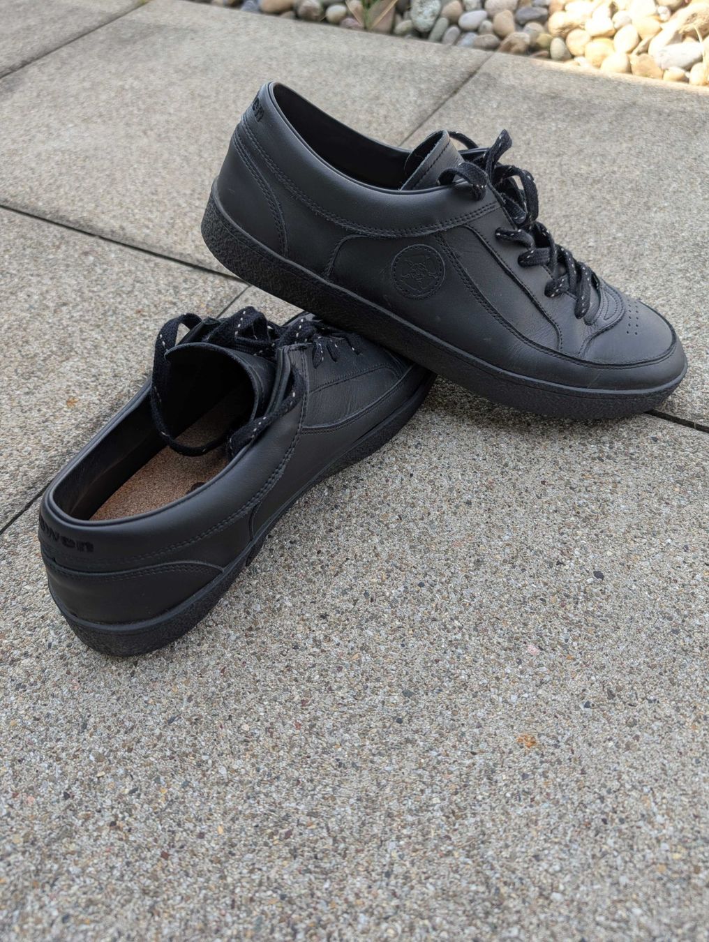 Scarpe da uomo: Oswen schwarzes Leder - Gr.45 – Usato da Zumikon venduto da dwl_j987 1