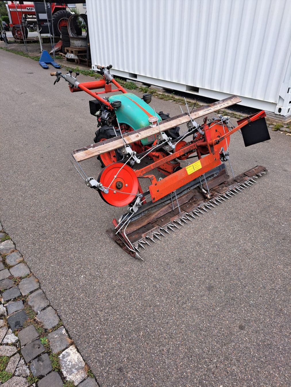 Rapid Tutte le macchine: Rapid 505 mit Bandeingraser – Usato da Rheineck venduto da volvo029 4