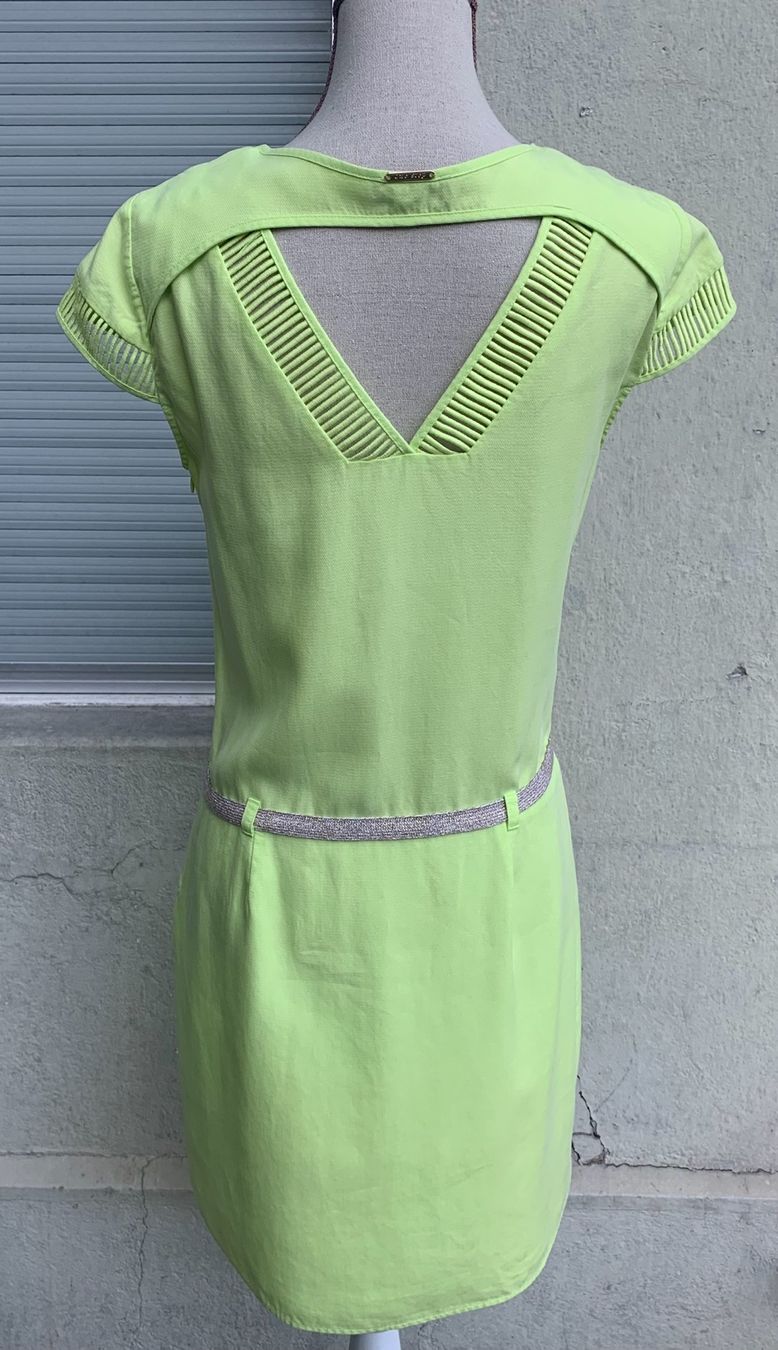 Vestiti: Splendide robe jaune fluo ONE STEP 100%lyocel t.36 – Usato da Martigny venduto da only__you 3