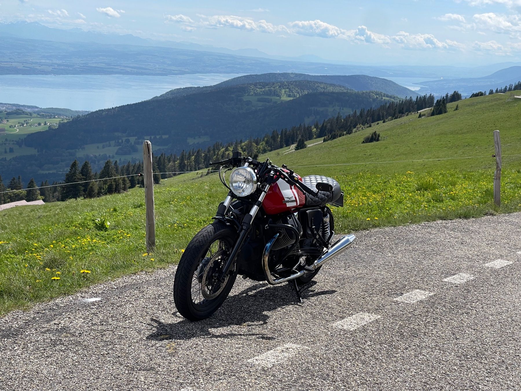 Moto Guzzi Strasse: Motoguzzi v7ii Cafe Racer – Gebraucht aus Ipsach von Froschmaul 1
