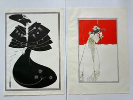 Zwei hochwertige Jugendstil-Poster, Beardsley Aubrey