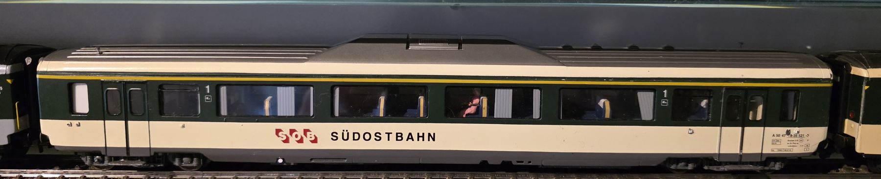 Wabu Modellini di ferrovie: H0 Wabu SOB 1.Kl Revivo – Nuovo (secondo la descrizione) da Müllheim Dorf venduto da Erdal12