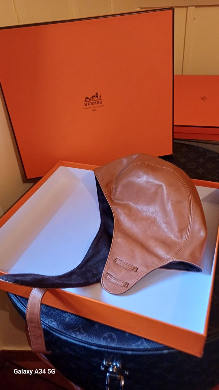 Hermès Hüte, Mützen & Caps: Hermes Pilot Cap – Gebraucht aus St. Gallen von DiesundDas. 3