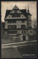 AK Appenzell, Partie am Schloss, 1927