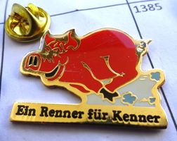 Pin SCHWEIN Ein Renner für Kenner