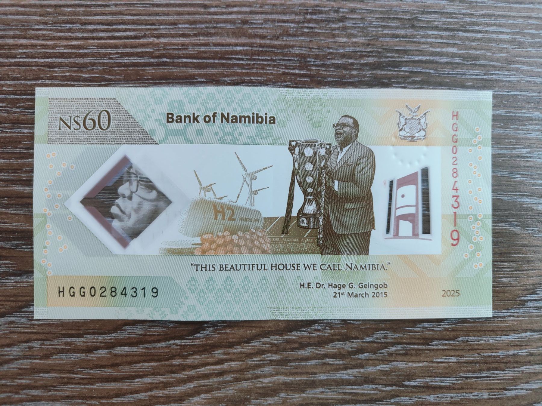 Banknoten: Namibia 60 Namibia Dollars !!!!! – Neu (gemäss Beschreibung) aus Flaach von Lonzo99 1