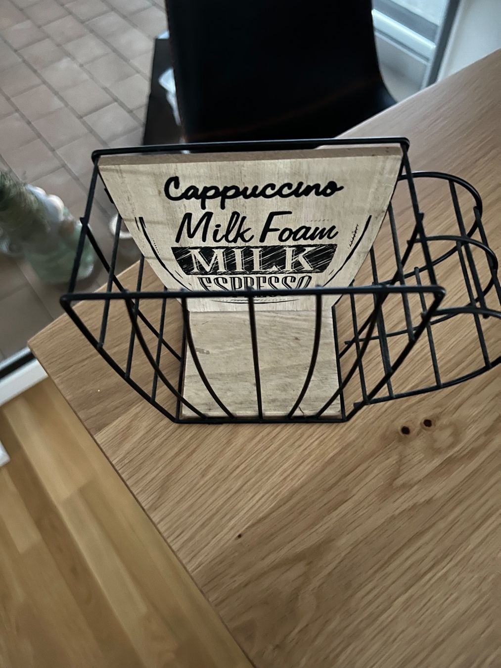 Tutte le decorazioni: Metallkorb für Kaffeekapseln – Usato da Widnau venduto da sasabine
