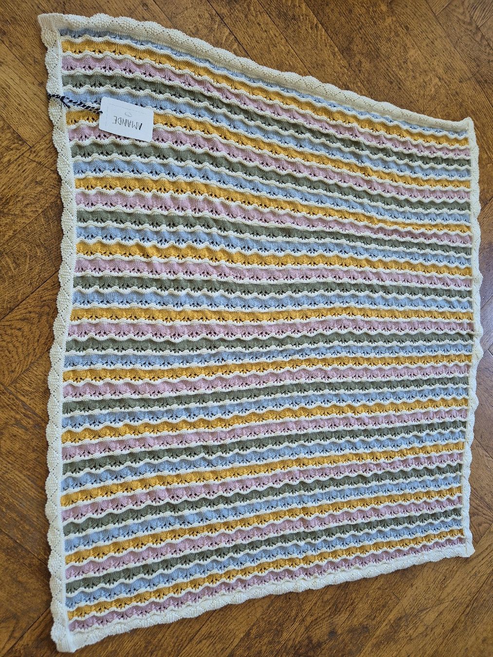 Coperte: Couverture bébé L'échappée belle multicolor, 100x80 cm – Nuovo e nell'imballaggio originale da Yverdon-les-Bains venduto da somiou