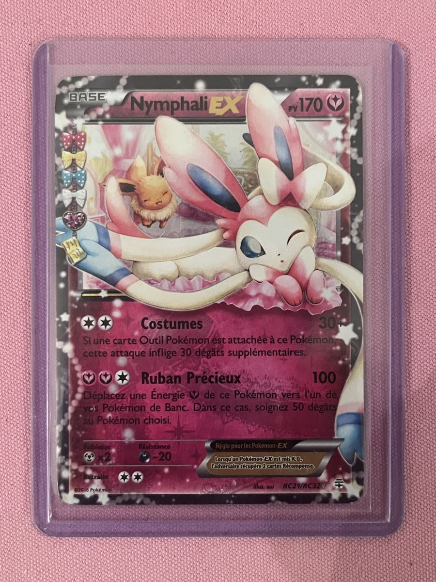 Pokémon Carte collezionabili: Nymphali EX Pokémon – Usato da Le Grand-Saconnex venduto da Koko.hime_