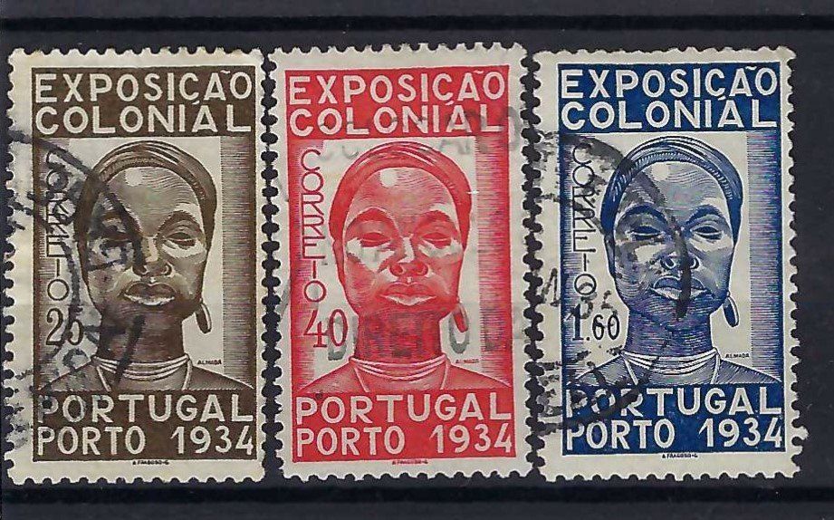 Tutti i francobolli: Portugal 1934 complete set used – Usato da Laupersdorf venduto da Rc.Jb