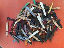 Lot Lederbänder für Armbanduhren NOS