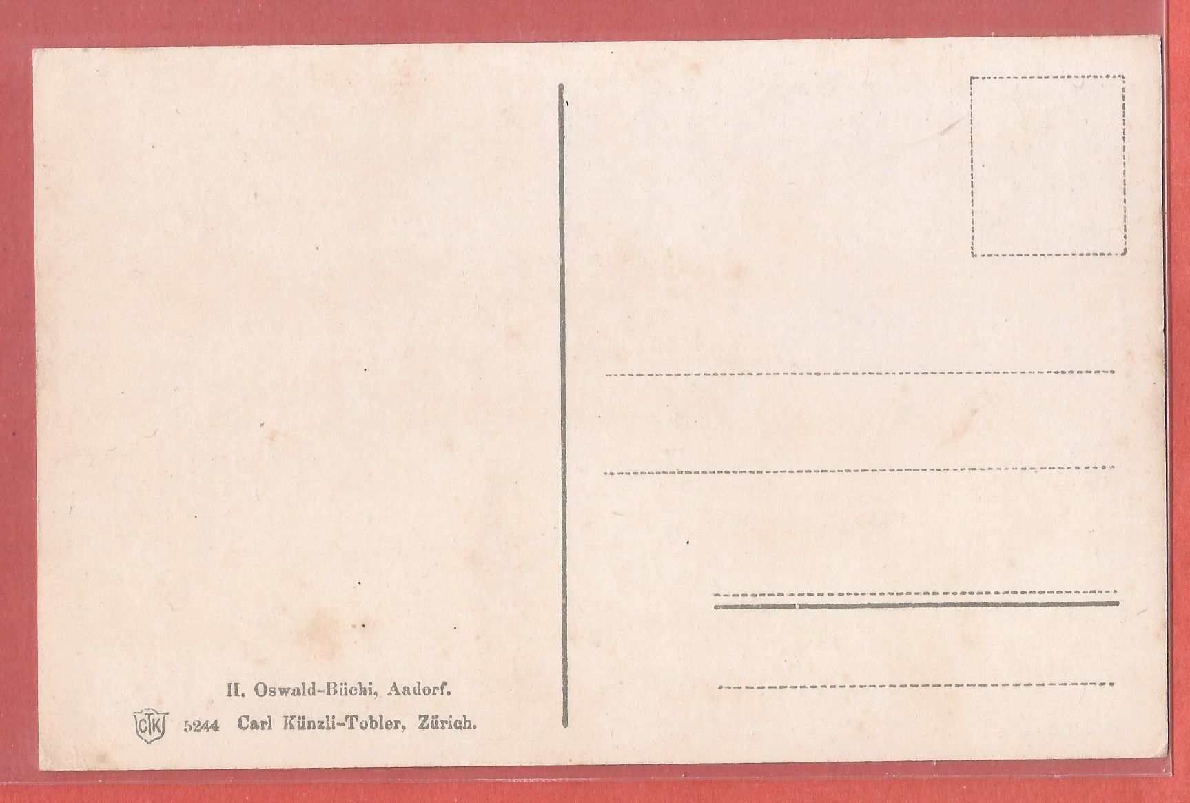 Ansichtskarten: Aadorf - ca. 1915 – Gebraucht aus Fislisbach von Porano 1