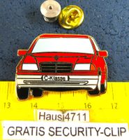 MERCEDES C-KLASSE 1993 AUTO PIN ENAMEL GROSSS 36mm GOLDIG