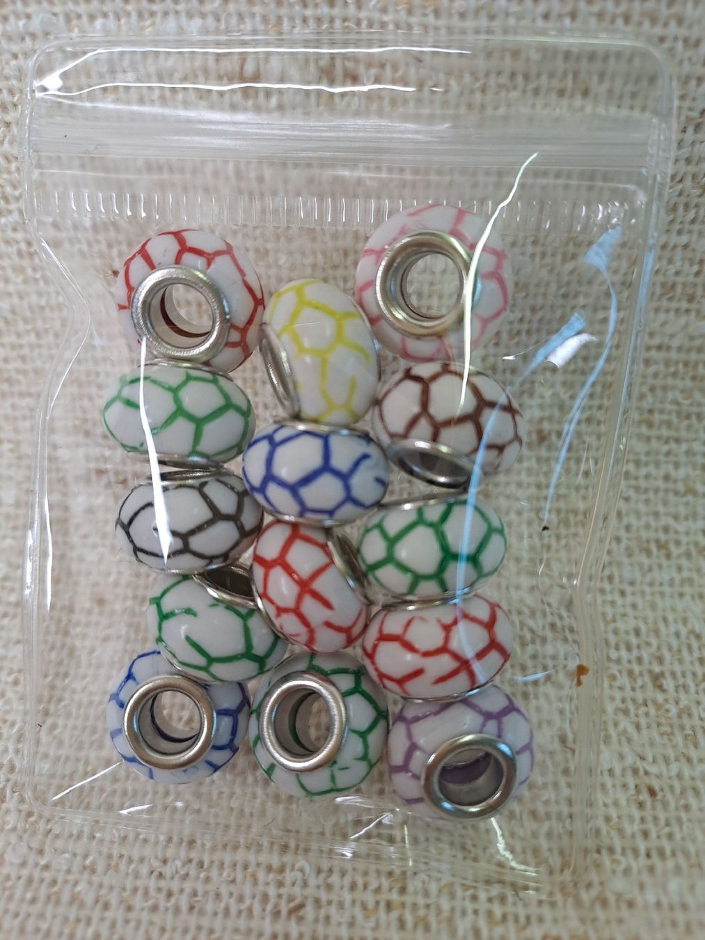 Perle (finte): 14 Schnürsenkel Perlen Schmuck – Nuovo e nell'imballaggio originale da Uznach venduto da Walaylatiere
