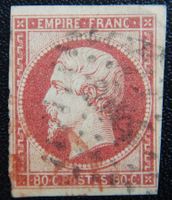 Frankreich Kat. 16b gest. 1853 Kat. 150 Euro