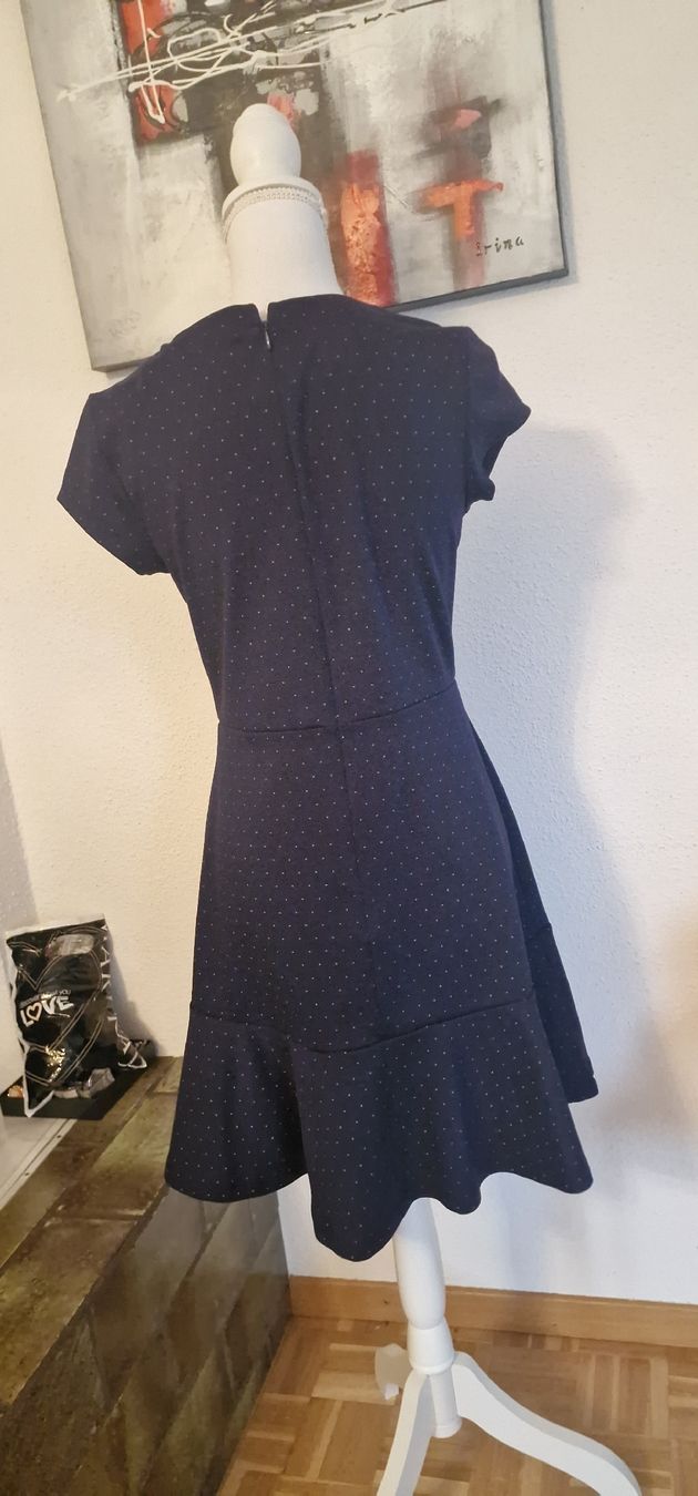 Vestiti: GAP Kleid, dunkelblau mit Punktmuster Gr S – Usato da St. Gallen venduto da mania03 4