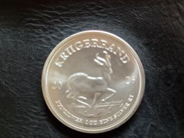 1 Unze Feinsilber Krügerrand Südafrika 2026