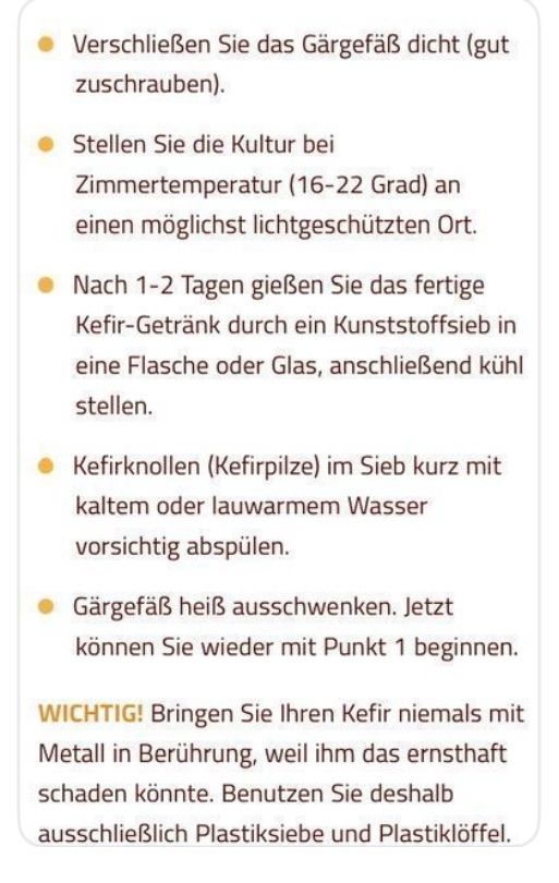 Lebensmittel & Spezialitäten: Milchkefir 15-20 gr – Gebraucht aus Hallwil von Perle431 2
