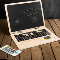 Ordinateur portable en bois avec tableau aimanté ( NEUF )