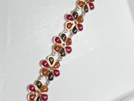 damen armband,,,glanzig,,,mit emetation bernstein