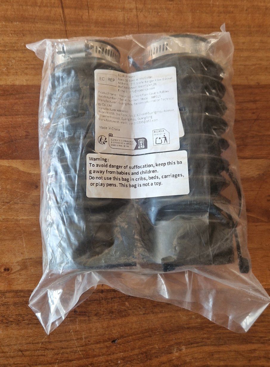 Alle Motorradersatzteile: Faltenbalg Motorrad – Neu und originalverpackt aus Stans von Stockema