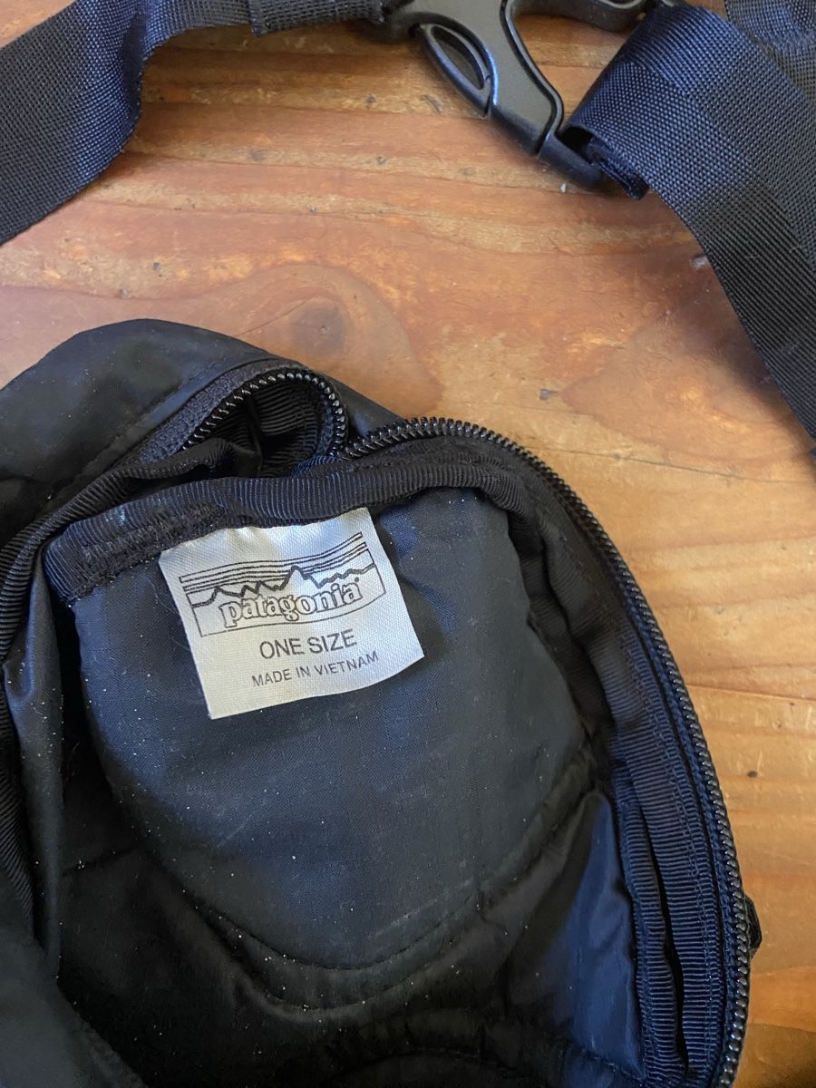 Patagonia Borse: Bauchtasche Patagonia schwarz – Usato da Bern venduto da sam_vln5 2