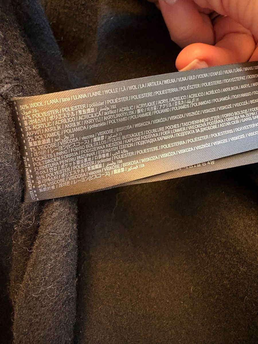 Mango Cappotti: Mango wool hand made coat – Nuovo (secondo la descrizione) da Unterägeri venduto da Tommtes 3