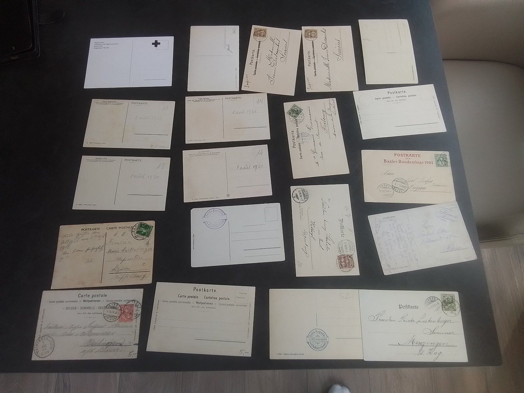 Tutti i francobolli: Lot Bundesfeierkarten Pro Patria – Usato da Reichenburg venduto da Pipo-67 7