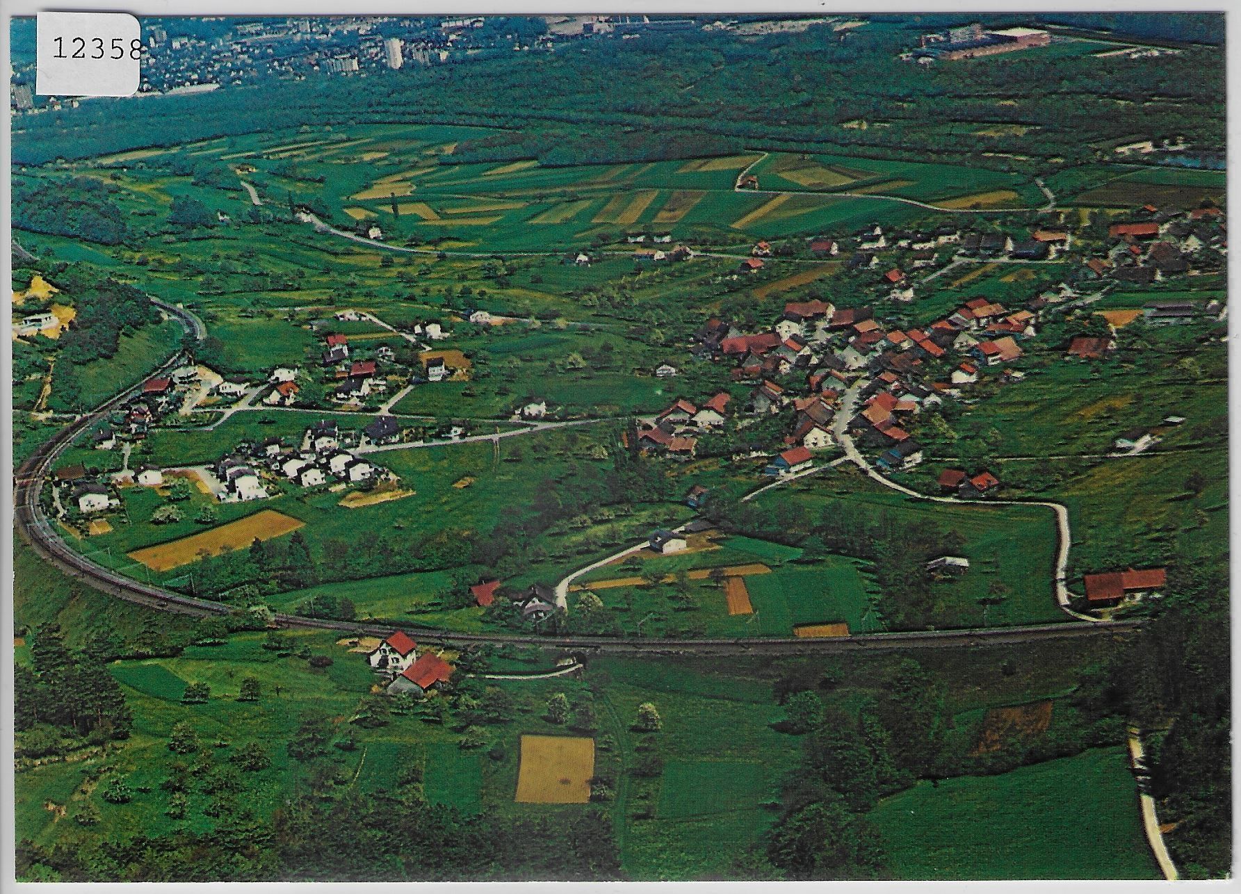 Cartoline postali: Flugaufnahme Villnachern AG – Antico da Ettingen venduto da Kartenplanet