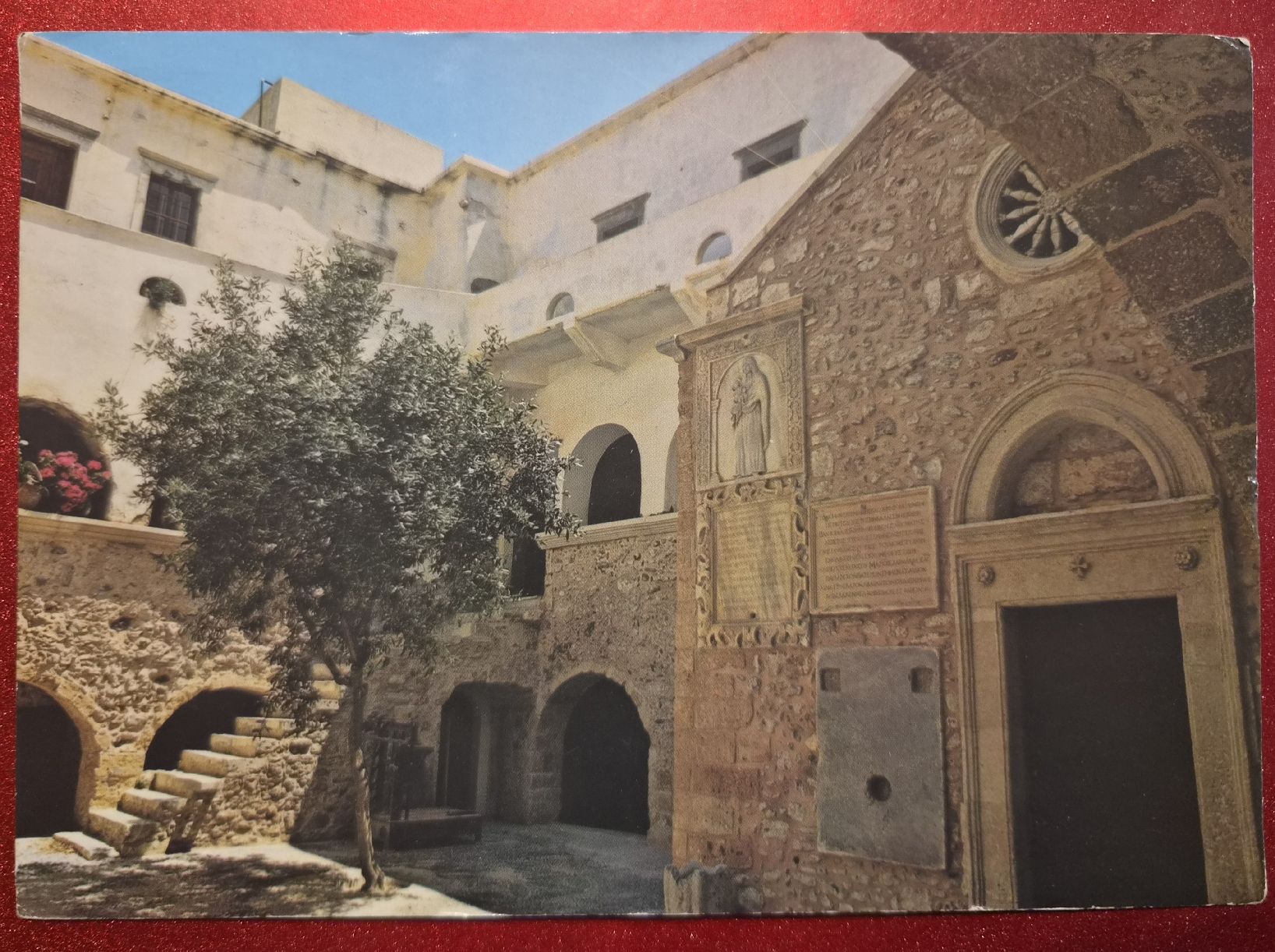 Ansichtskarten: Kloster Toplou Kreta 1994 – Gebraucht aus Melchnau von Arthurius