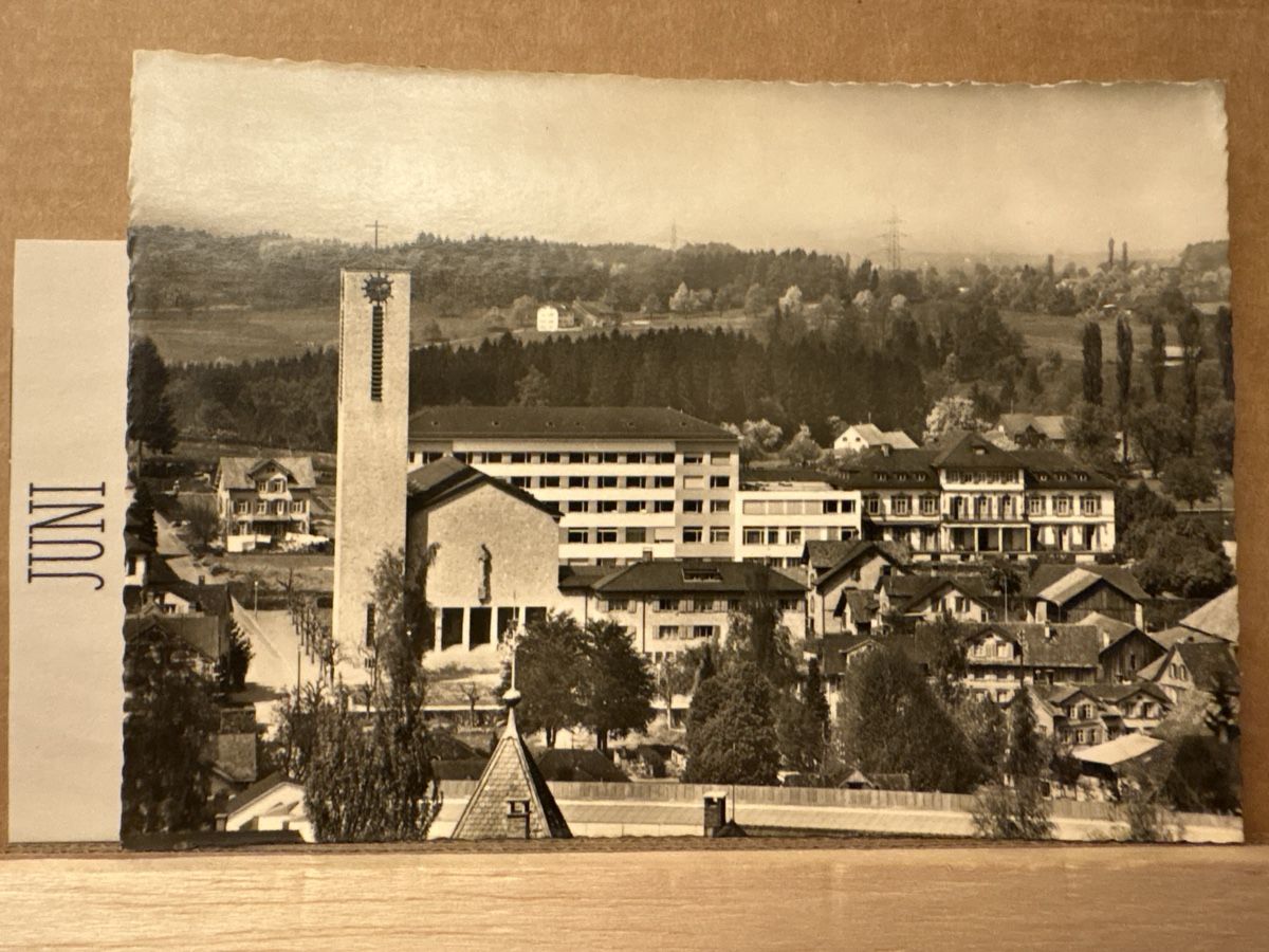 Cartoline postali: AK Flawil mit Krankenhaus – Usato da Rümlang venduto da Kartenpost1