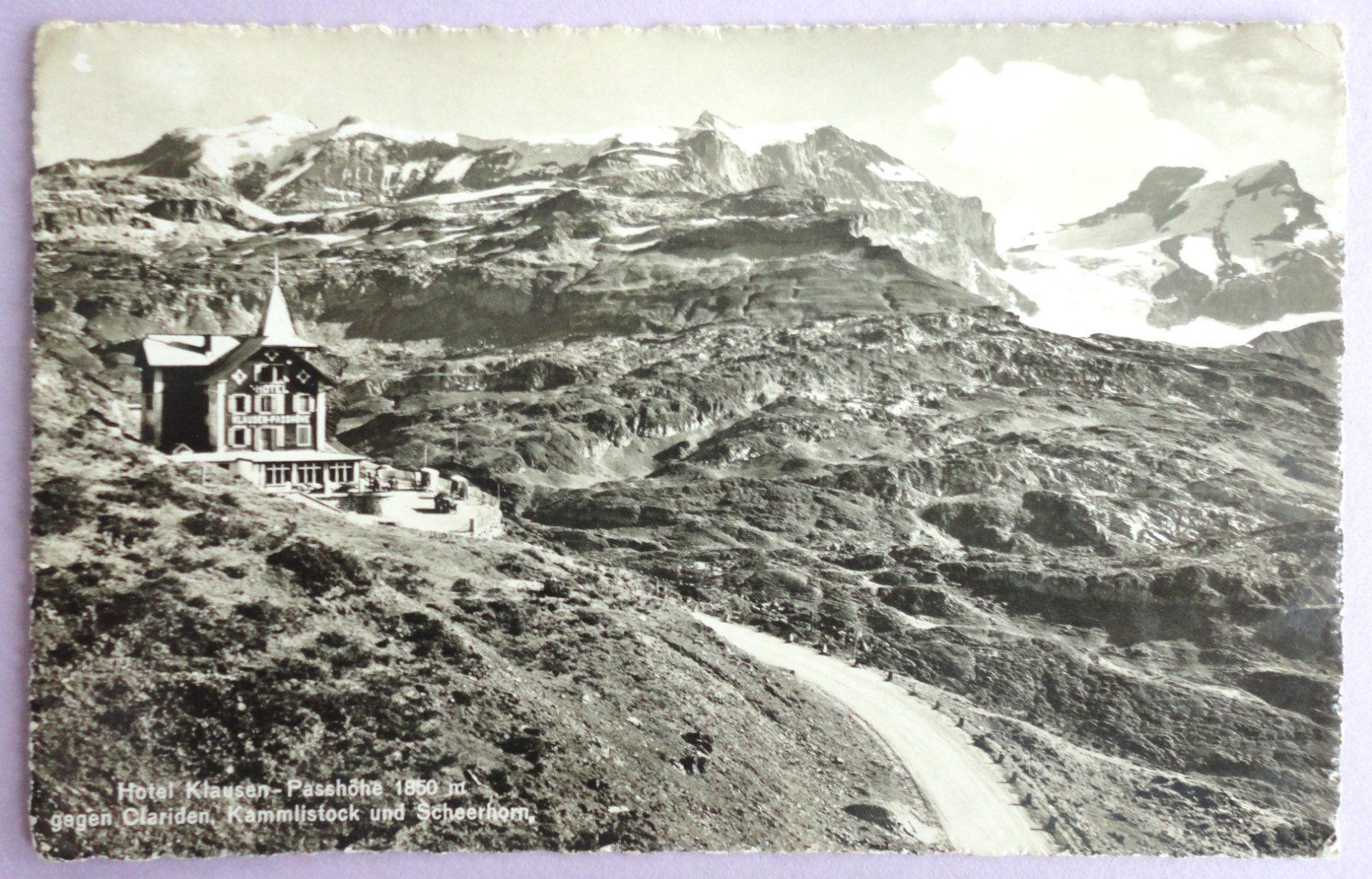Cartoline postali: Hotel Klausen-Passhöhe 1850 m – Usato da Fétigny venduto da Billy2miny