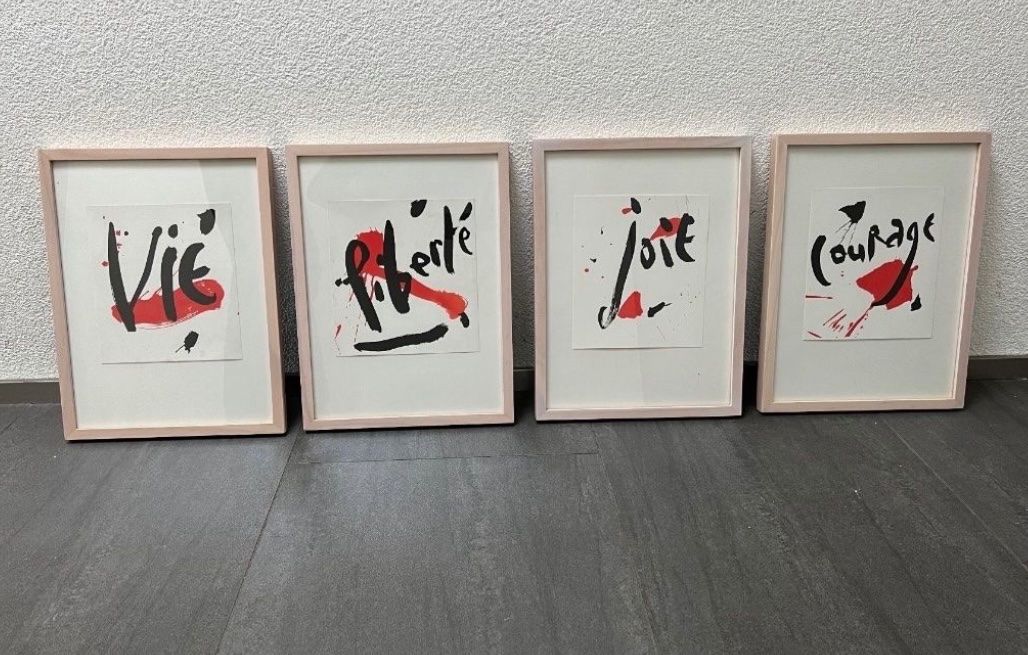 Grafica & Litografie: Rudolf Mumprecht, Siebdruck – Usato da Rain venduto da Pic-Ass 5