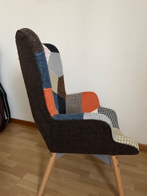 Fauteuils: Ohrensessel Patchwork – D'occasion à Werthenstein par Meia01 4