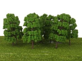 10 KIEFER BÄUME MODELLBAU - EISENBAHN H0 - MODELLEISENBAHN