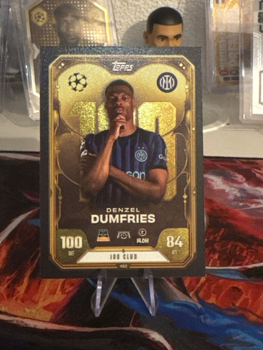 Topps Cartes à collectionner: Denzel Dumfries 100 Club  – Neuf (Voir description) à Muolen par Pelon1
