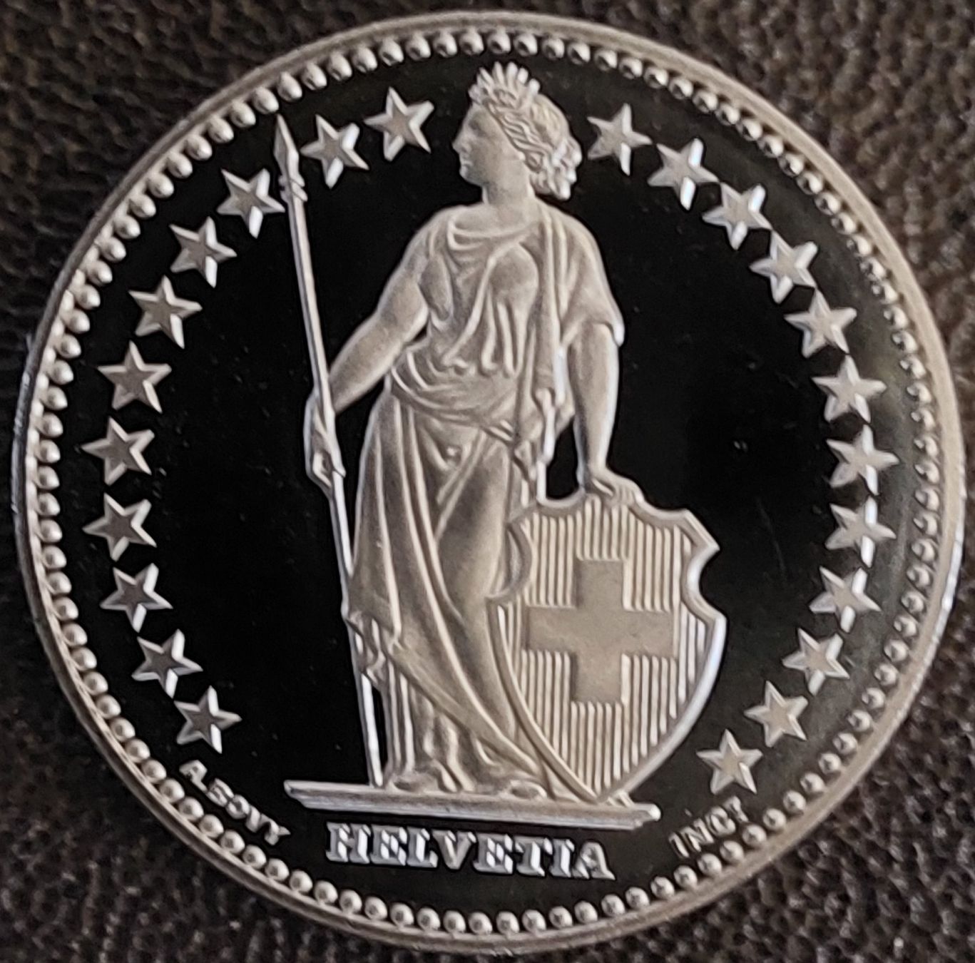 Tutti le monete: 2 Franken 2010 stgl. / aus Münzsatz – Nuovo (secondo la descrizione) da Arch venduto da coinsandmore 1