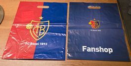 FCB, FC Basel Einkaufstaschen, Plastiktasche, Fan Shop