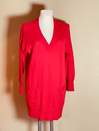 Strickkleid Longpulli 100% Cashmere Gr. 44 von Peter Hahn