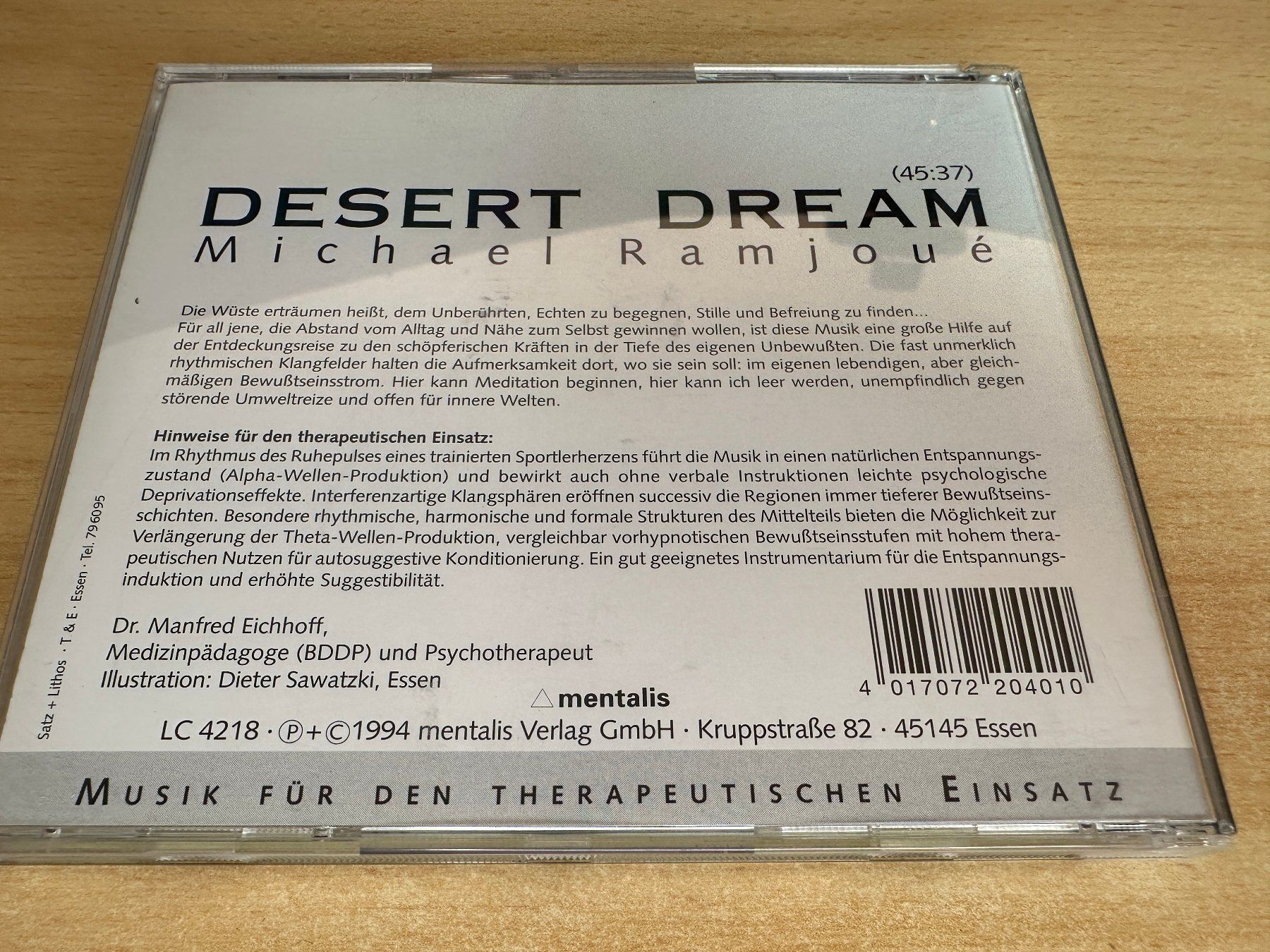 CD: N8 Michael Ramjoué – Desert Dream – Usato da Rikon im Tösstal venduto da Alpenmutz 1