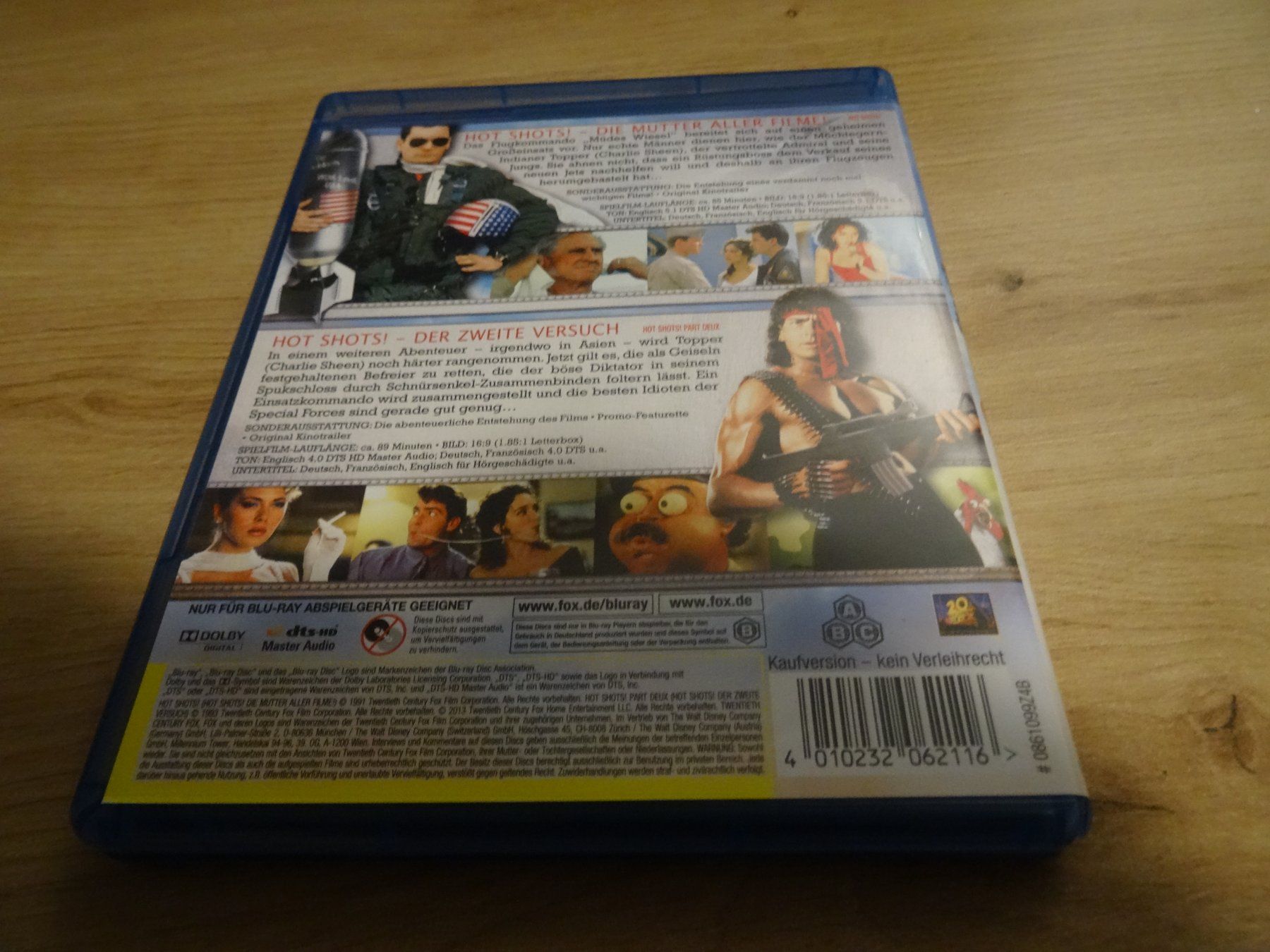 Alle DVDs: Hot Shots! 1 & 2 Blu-ray – Gebraucht aus Olten von Disc-Verkauf 2