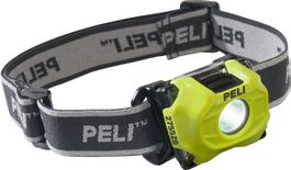 PELI Stirnlampe Gelb 3-AAA