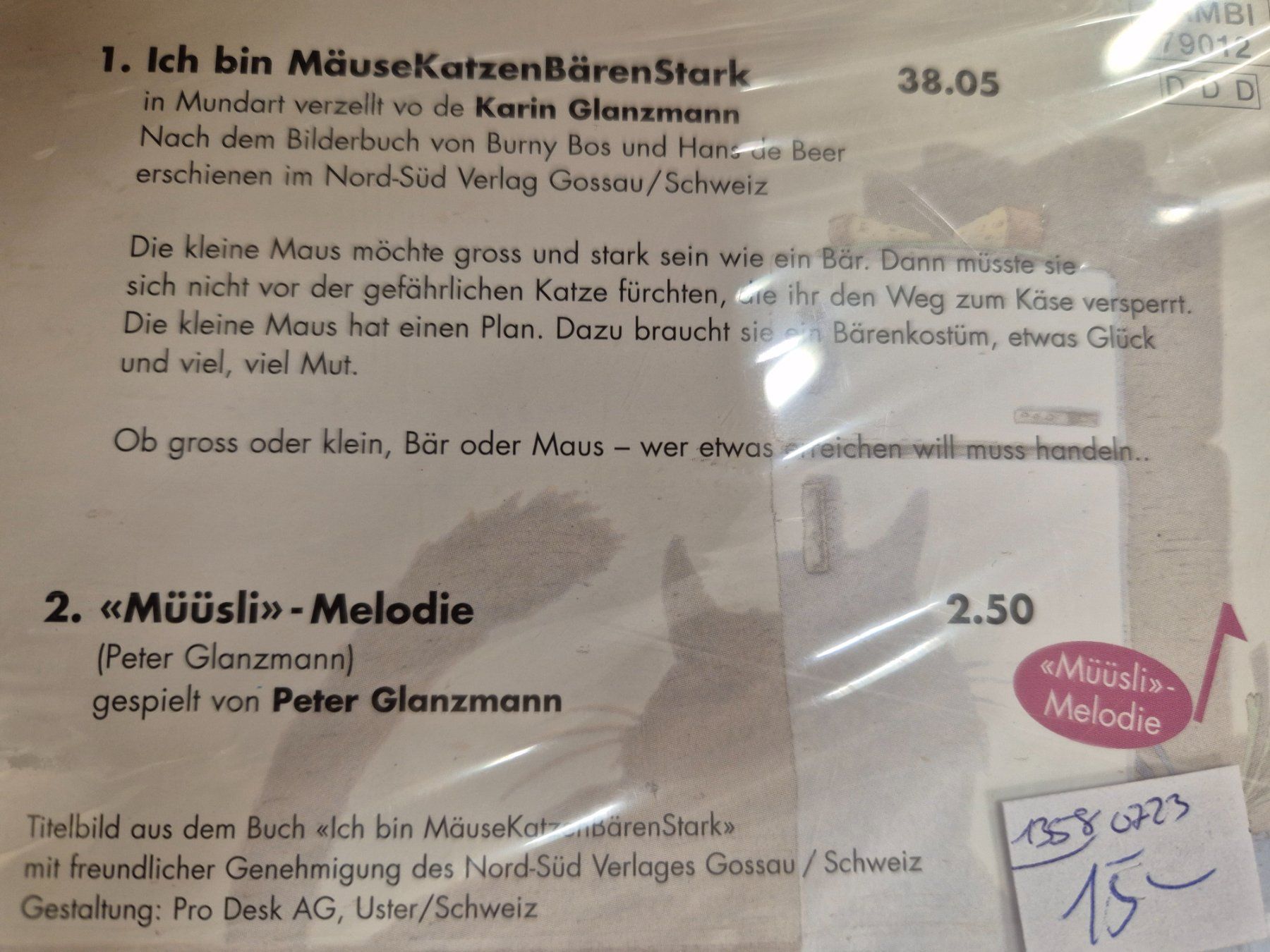 Livres audio: 6 Kinder cds Lieder Hörbuch K37 – Neuf avec emballage d'origine à Schwarzenburg par Flamingo07 3