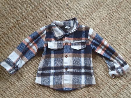 Chemise Shein à carreaux t.92 - Automne/hiver