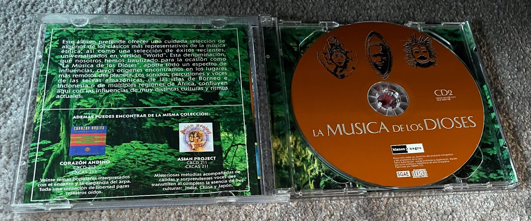 CDs: 2 CDs La Musica de los Dioses – Gebraucht aus Küsnacht ZH von Haus65 2