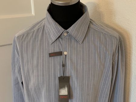 ESPRIT Herrenhemd / Hemd, Gr. XL, Slim Fit, Neu