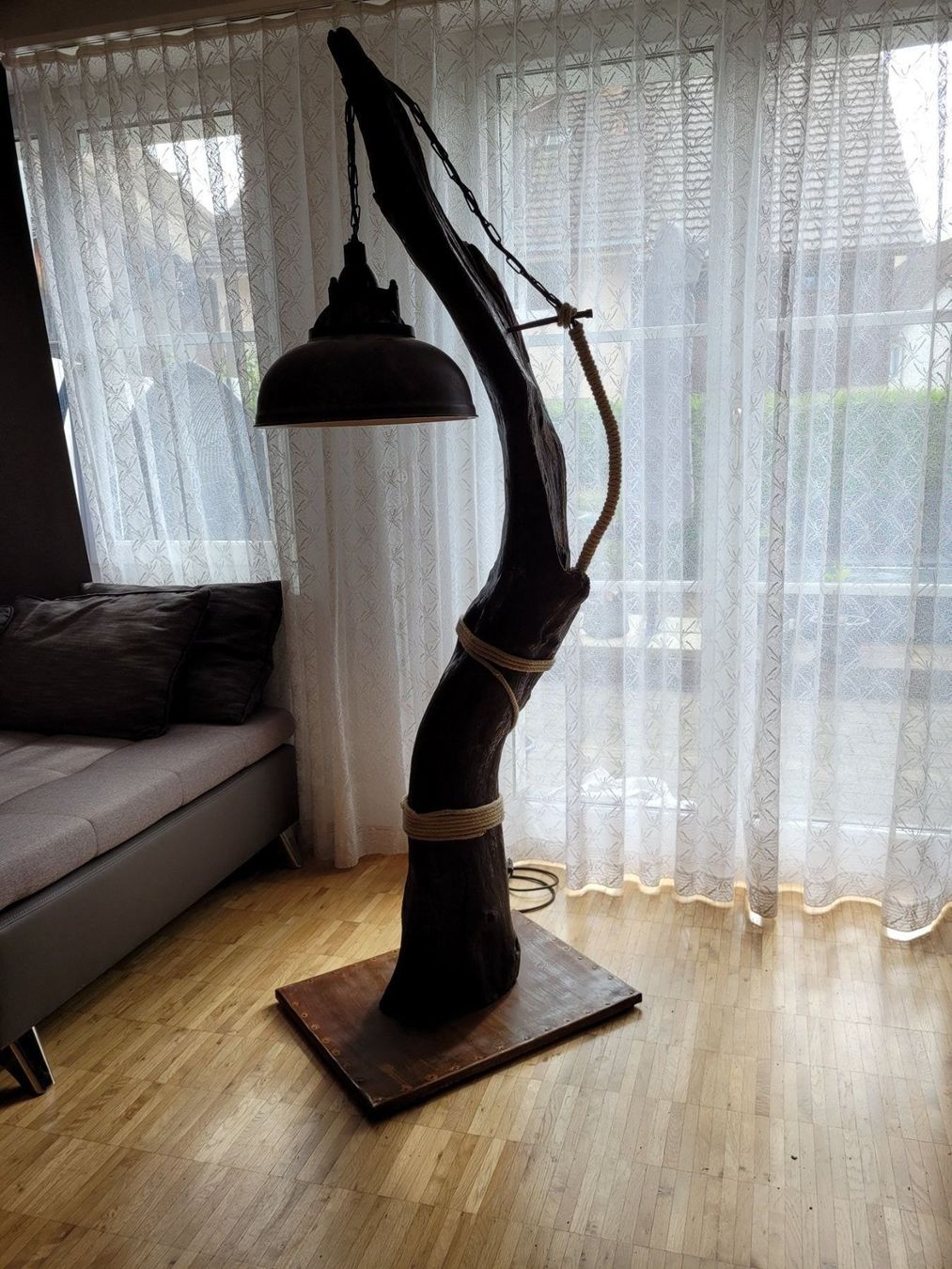 Lampade: Schwemmholz Stehlampe – Usato da Bretzwil venduto da Carmelita93 2