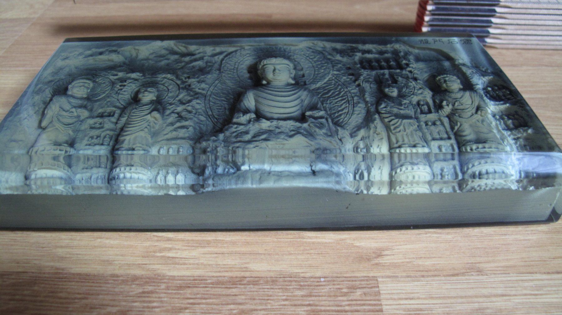 Sculture & Statue: Longmen Grotten 3D Skulptur – Usato da Berg TG venduto da Volker-Kampfgarten 1