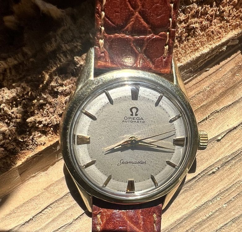 Omega Uhren: Omega Automatic 14k Gold Cap 1956 – Gebraucht aus Pratteln von bas_7gds 1